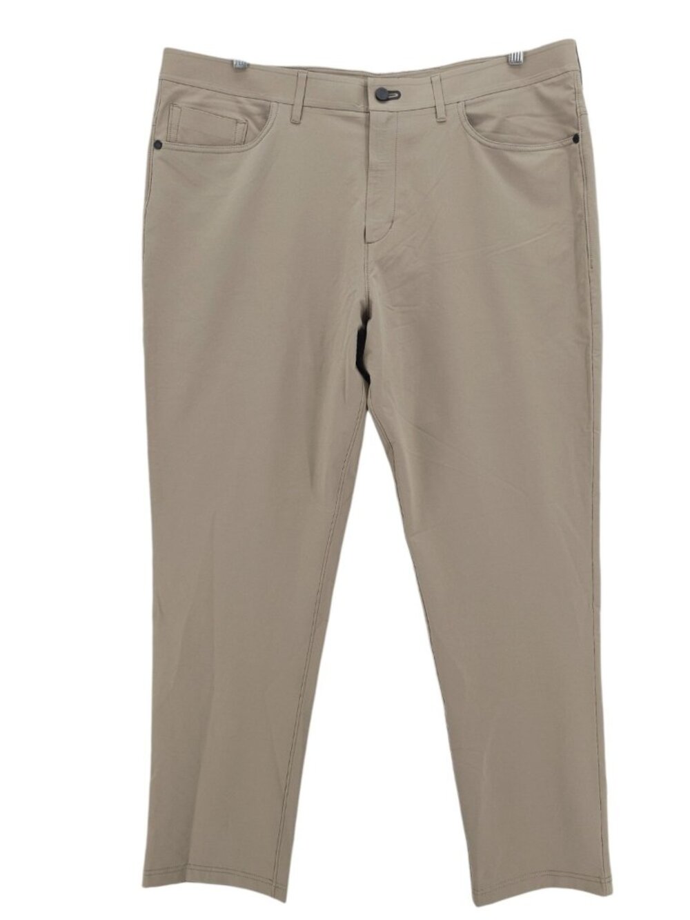 PUBLIC REC Men's Pants Gray Beige Straight Stretch EUC Size 40x32